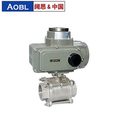電動(dòng)絲扣球閥，三片式絲扣球閥，防爆電動(dòng)絲扣球閥，不銹鋼電動(dòng)絲扣球閥-上海闊思電子有限公司官網(wǎng)