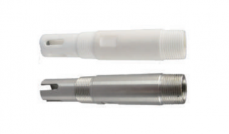 PH計流通槽式，玻璃護套