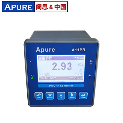Apure工業(yè)在線(xiàn)PH計(jì)酸度計(jì)A11PR廠(chǎng)家ph檢測(cè)儀水質(zhì)監(jiān)測(cè)PH/ORP控制器